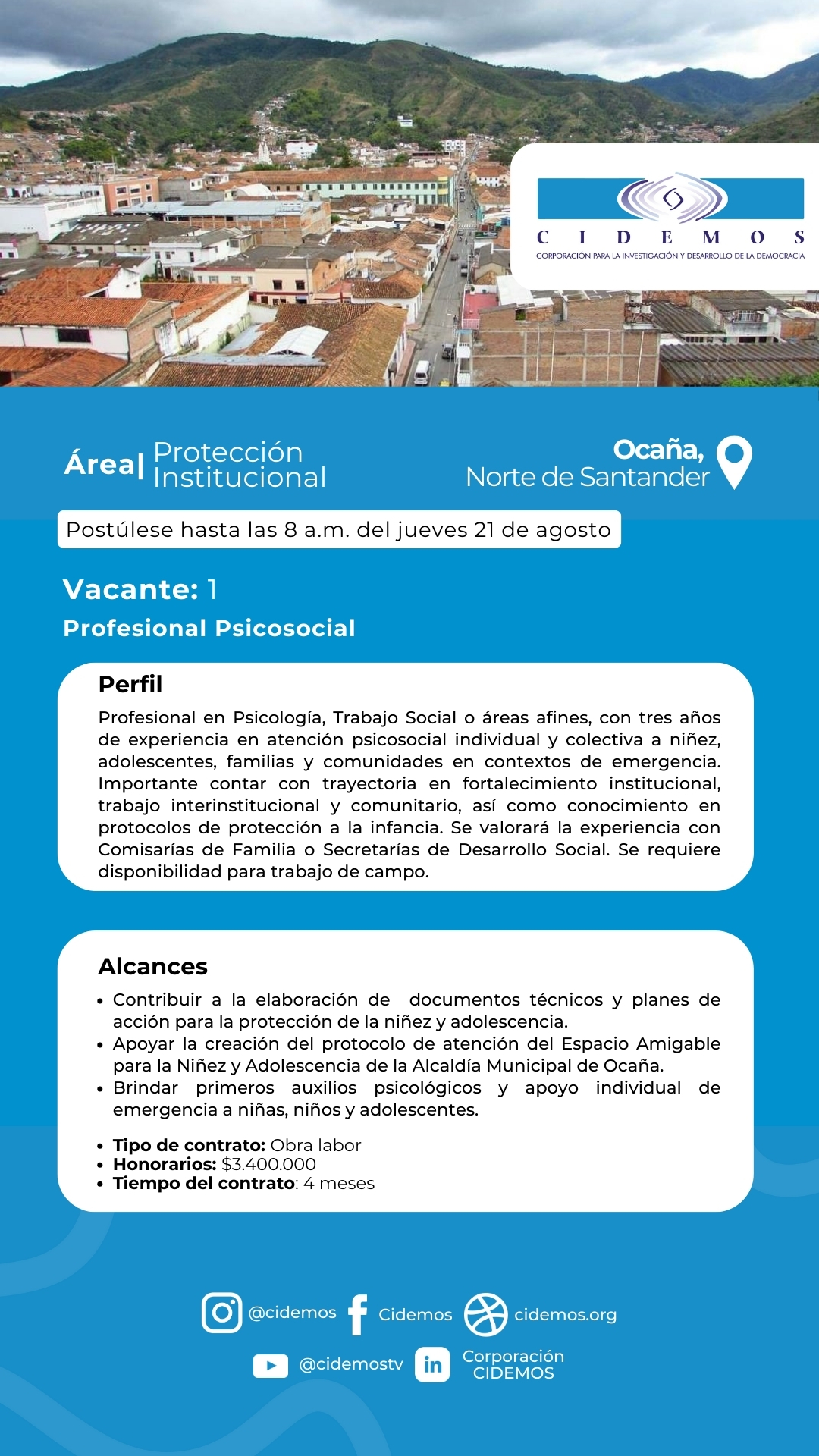 Profesional Psicosocial (cerrada)